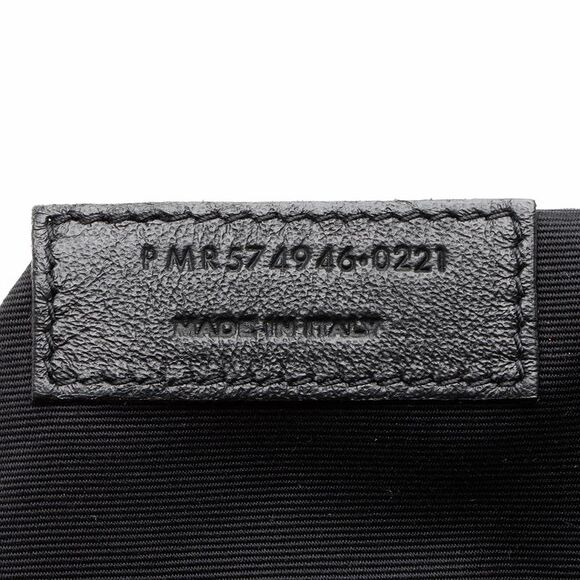 Saint Laurent Suede Monogram LouLou Chain Medium Shoulder Bag - Picture 6 of 14